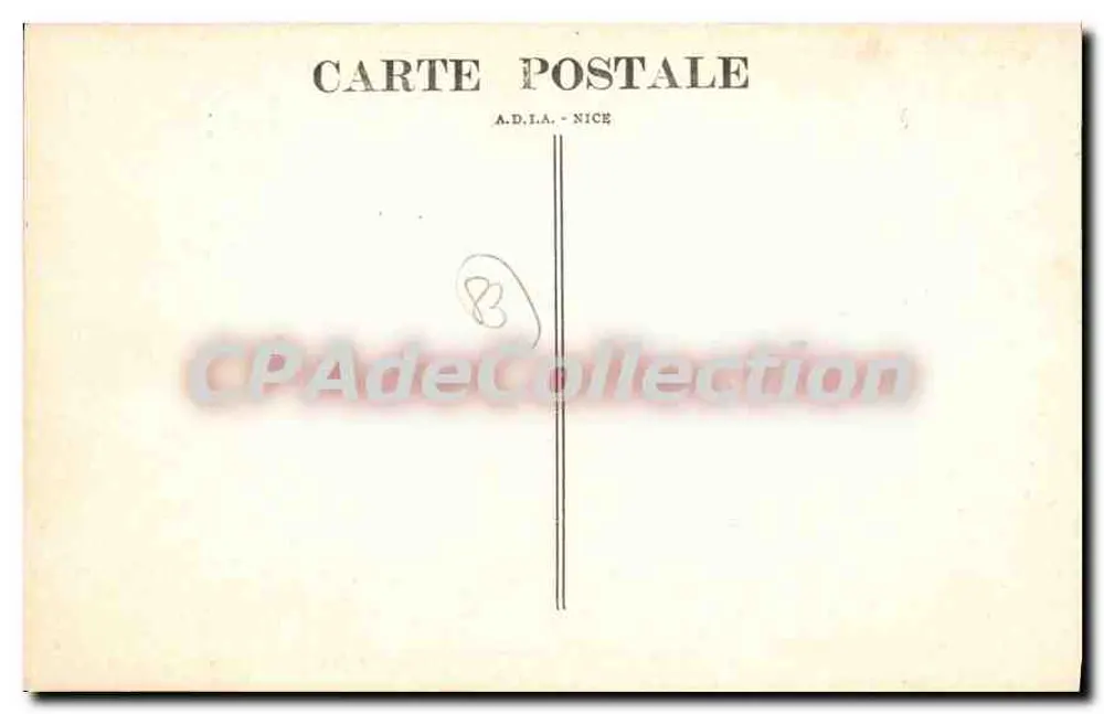 Côte des Maures — Le Rayol (Var). O Square Jean Aicard — A.D.I.A. Nice, n°21 - Verso