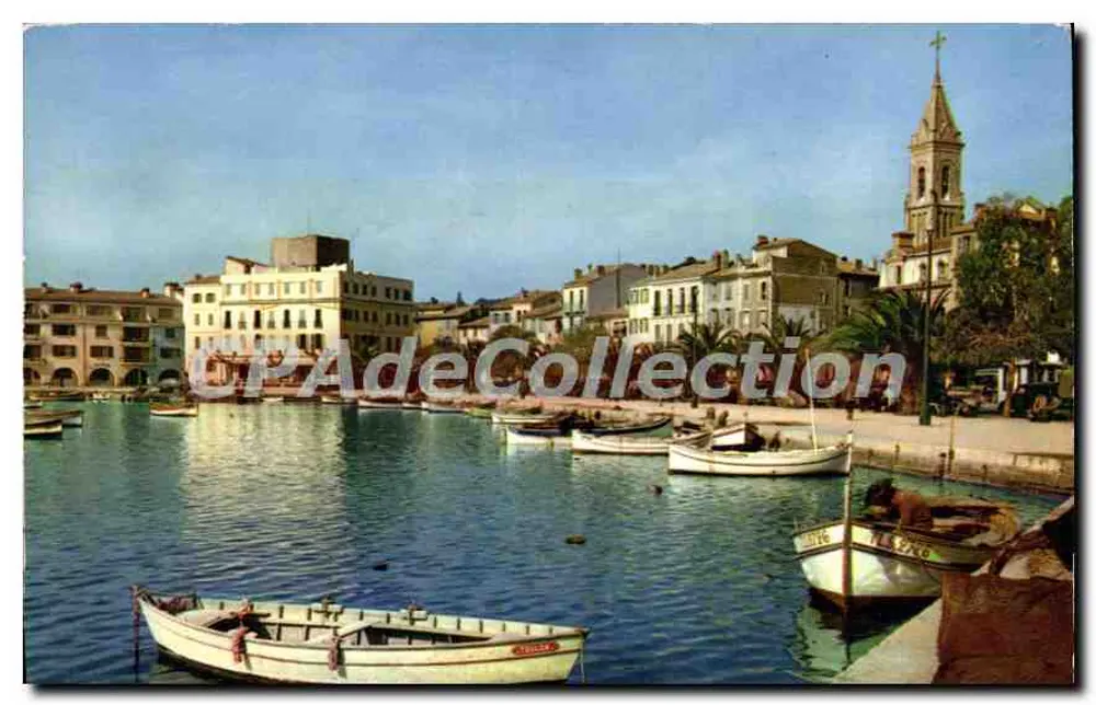 Sanary-sur-Mer — Porto e igreja — AdeCollection - Frente