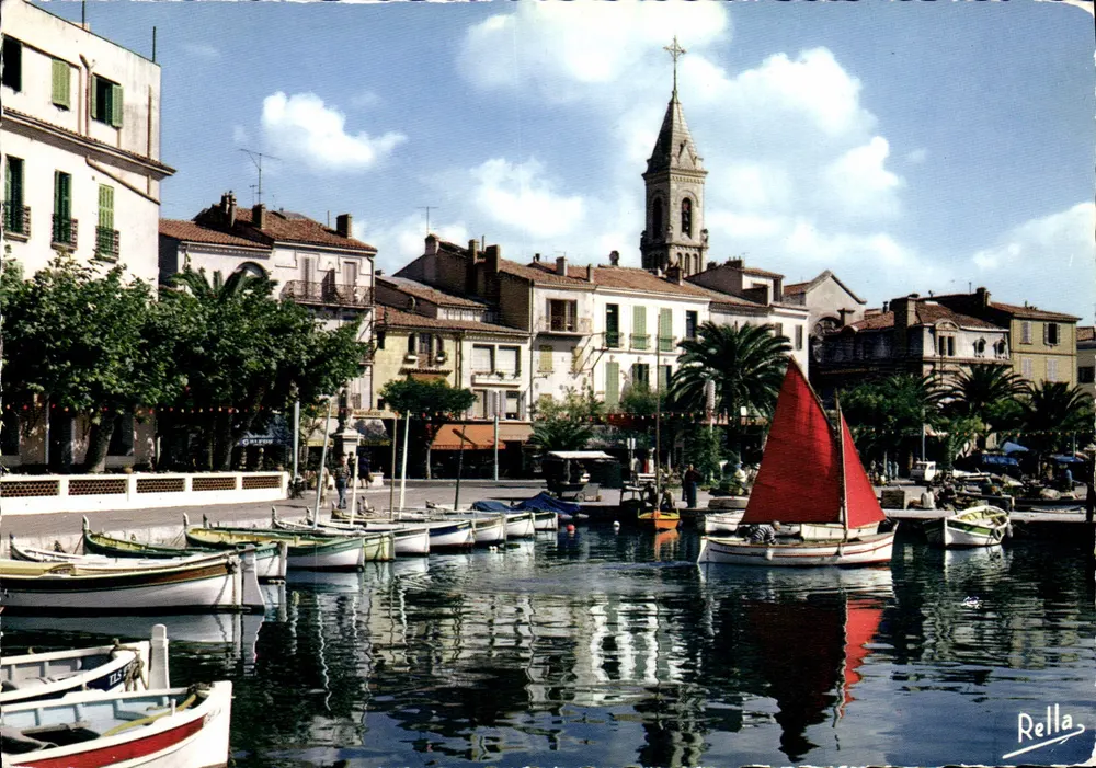 Sanary-sur-Mer — Ein Eckbereich des Hafens — Éditions Rella - Vorderseite
