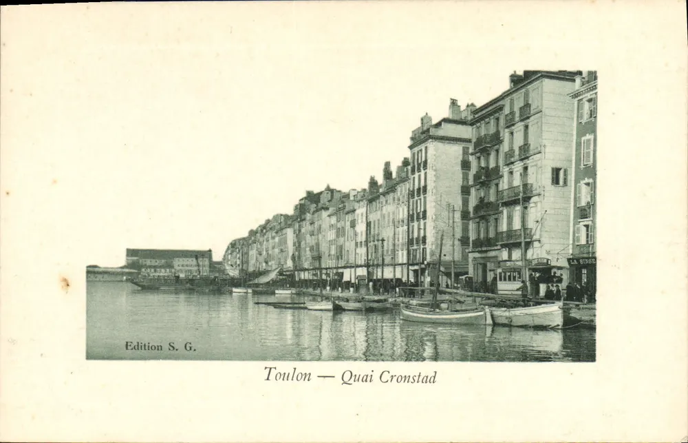 Toulon — Calçada Cronstad — Edição S. G. - Frente