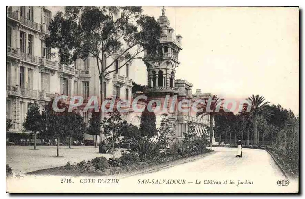 San-Salvadour — Schloss und Gärten — Verlag B.D. n°2716 - Vorderseite