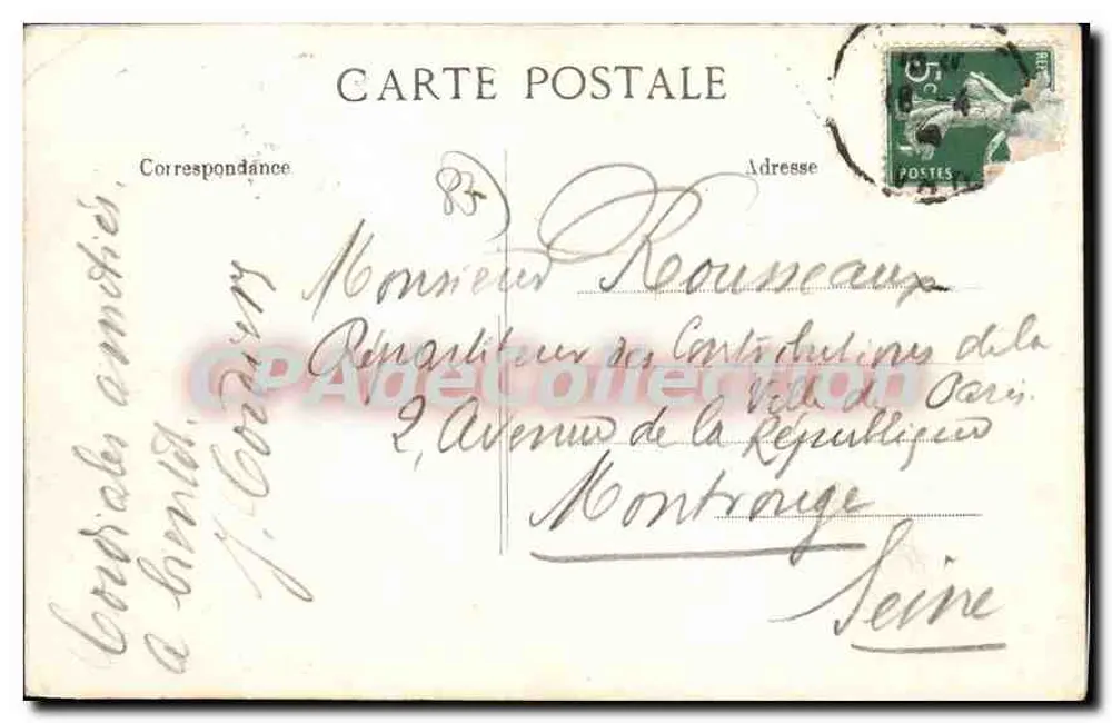 San-Salvadour — Schloss und Gärten — Verlag B.D. n°2716 - Rückseite