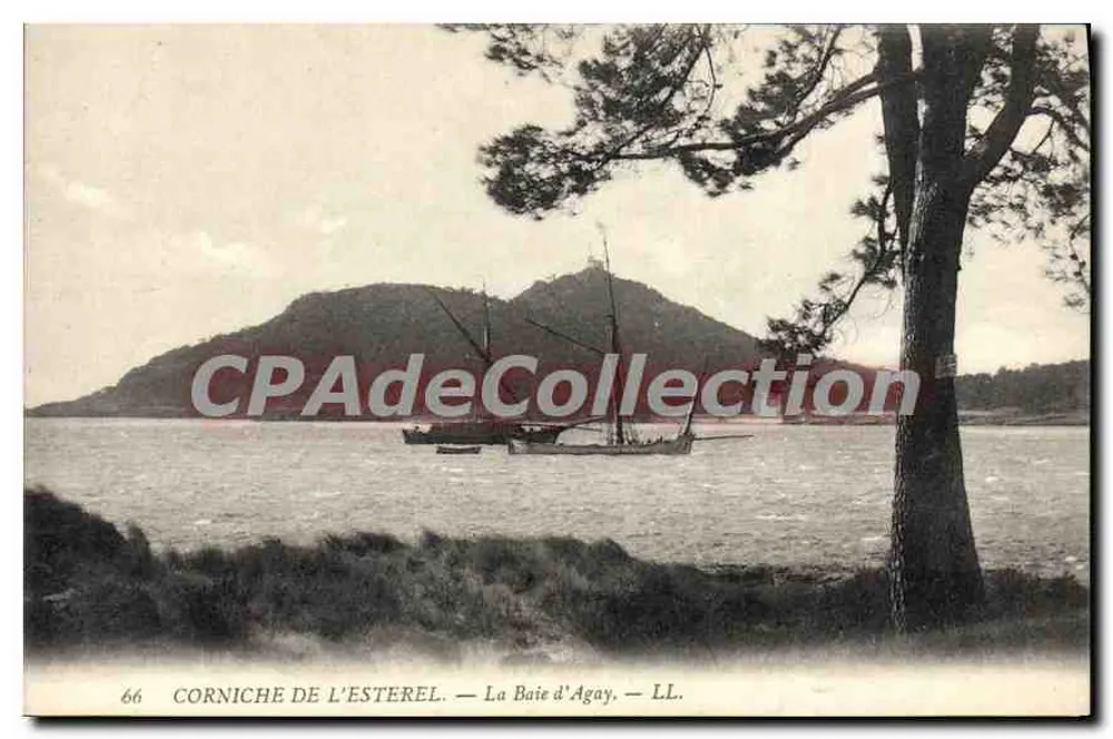 Corniche de l'Esterel — Baía de Agay — LL. — n°66 - Frente