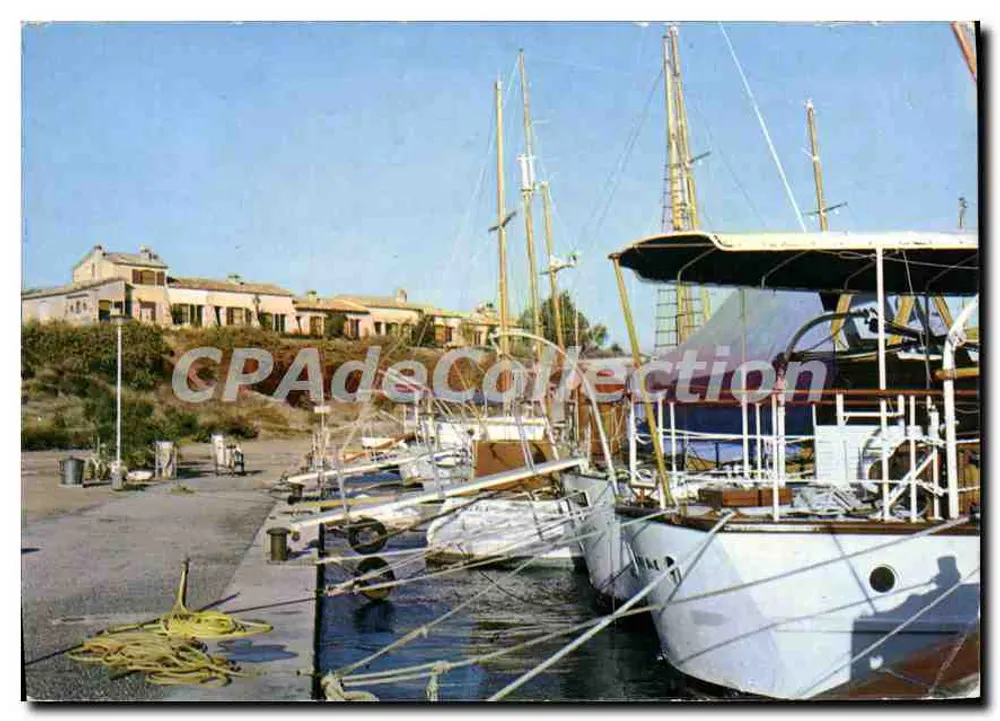 Hafen der Île des Embiez — Quai Barjot — Die Bungalows — Unbekannter Verlag - Vorderseite