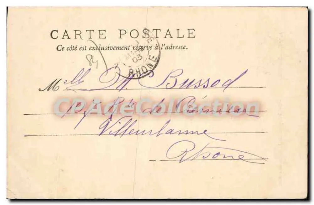 Carpentras — Die Mauern der Porte Monteux-Tore — Editions J. Brun & Cie, Carpentras - Rückseite