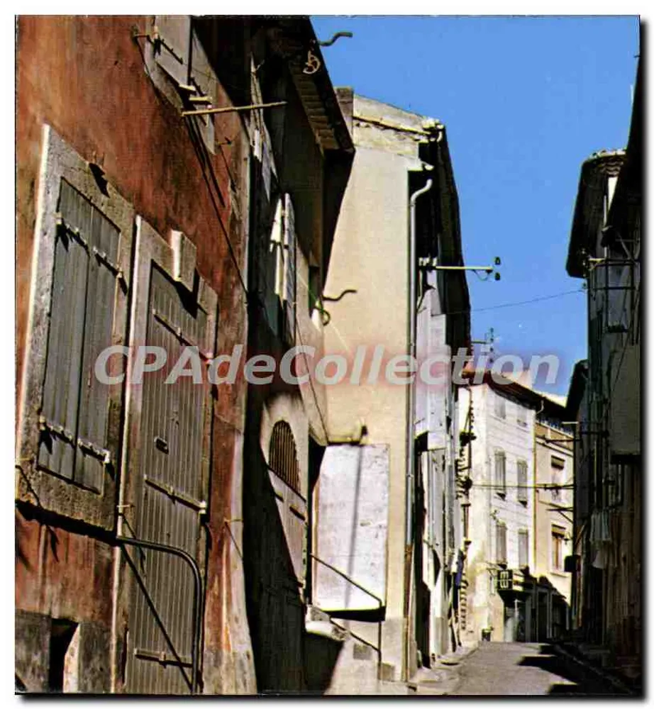 Cadenet-en-Provence — eine pittoreske Gasse im Landesinneren — La Photographie ERTAY, Aix-en-Provence - Vorderseite