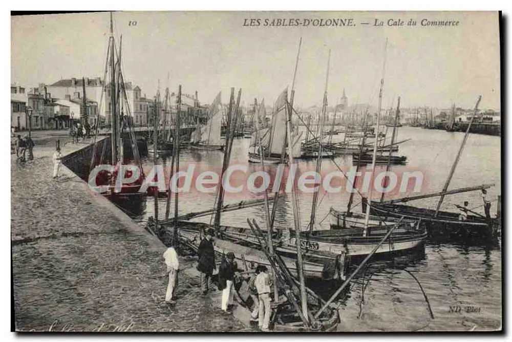Les Sables-d'Olonne — A Cale do Comércio — ND Plot n°10 - Frente