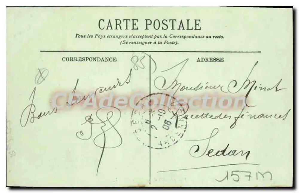 Les Sables-d'Olonne — Vista geral da Praia — LL. - Verso