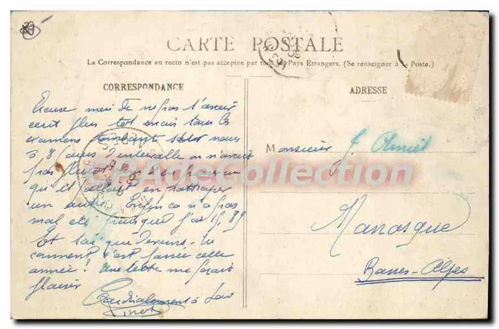 Sables-d'Olonne — Vista geral — Edição das Nouvelles Galeries n°51 - Verso
