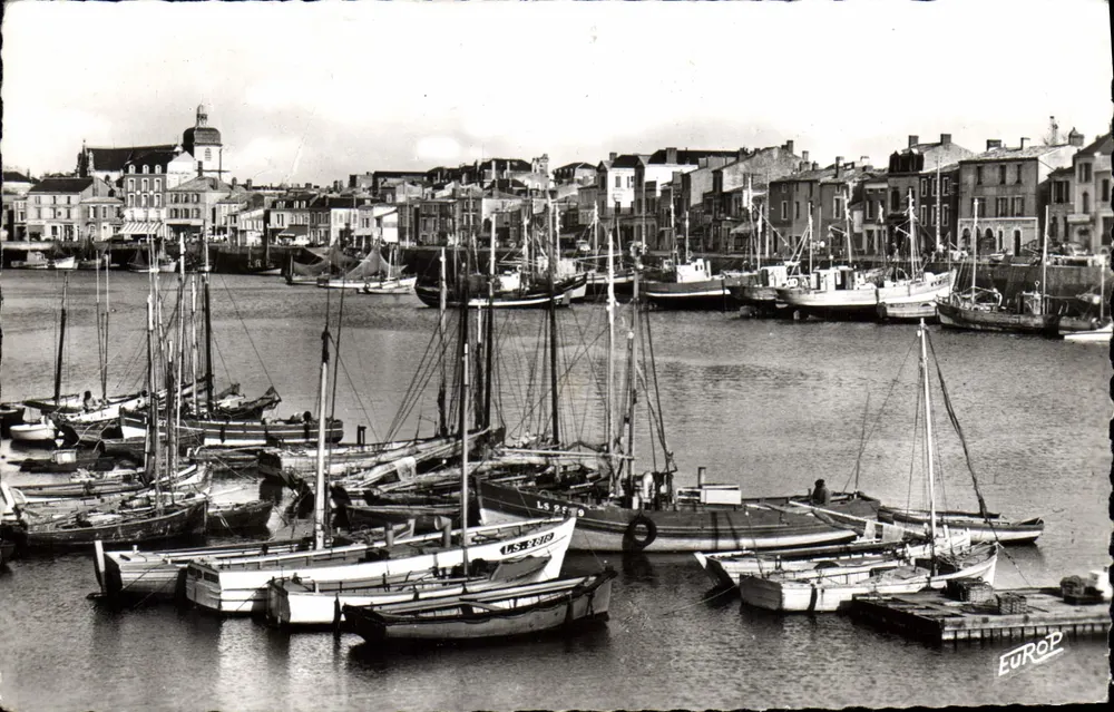 Les Sables d'Olonne — O porto — Edição da Europ - Frente