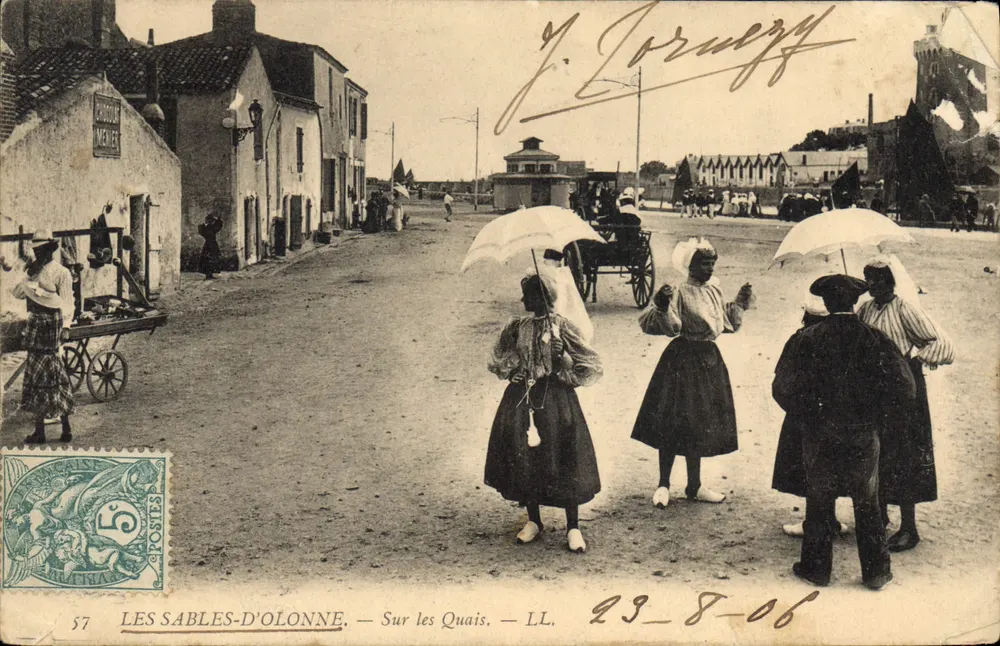 Les Sables-d'Olonne — Nos Quais — LL. — 57 - Frente