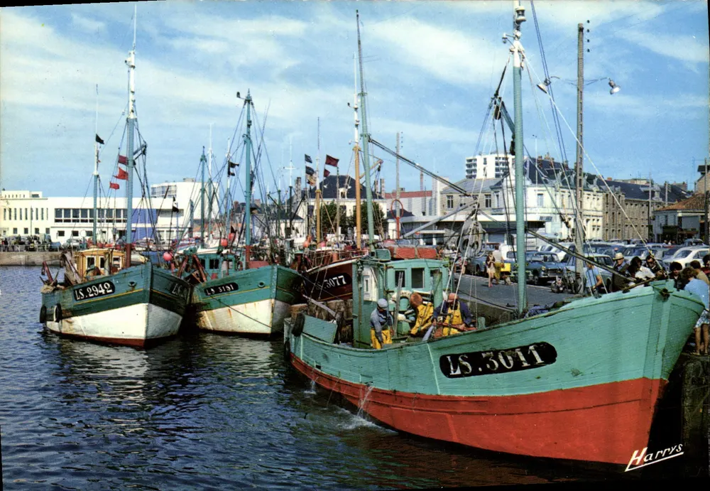 Les Sables-d'Olonne — O Porto de Pesca — Harrys - Frente