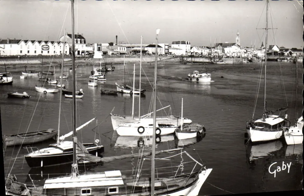 Der Yacht-Hafen — Croix-de-Vie (Vendée) — Éditions Gaby, Nantes - Vorderseite