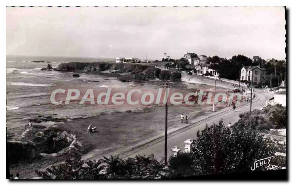 Die Anse de la Pelle und die Corniche Straße — Croix-de-Vie (Vendée) — Edition Jehly - Vorderseite