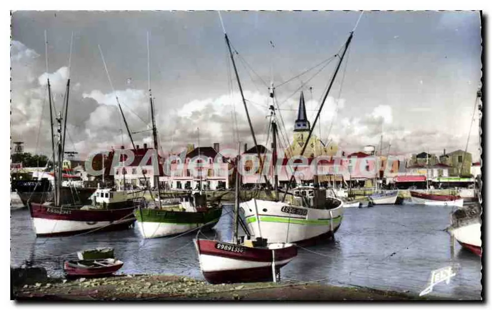 St-Gilles-sur-Vie — Der Hafen und der Kai — Editions Jehly Roupin - Vorderseite