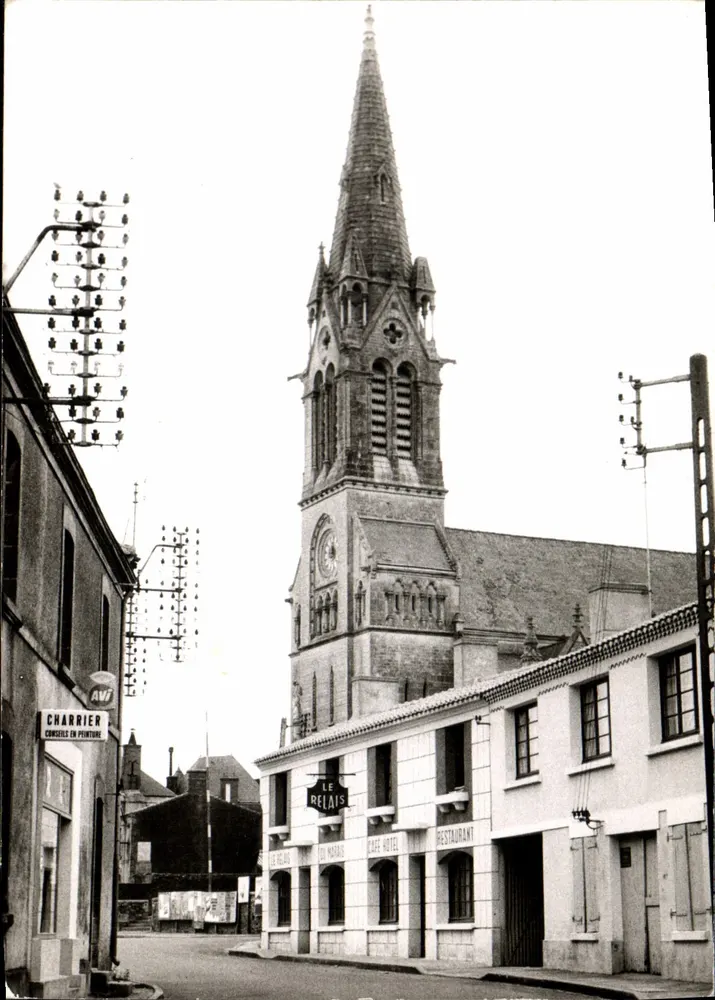 Igreja de São Gilles-Croix-de-Vie — editor AVI, número de série não visível - Frente
