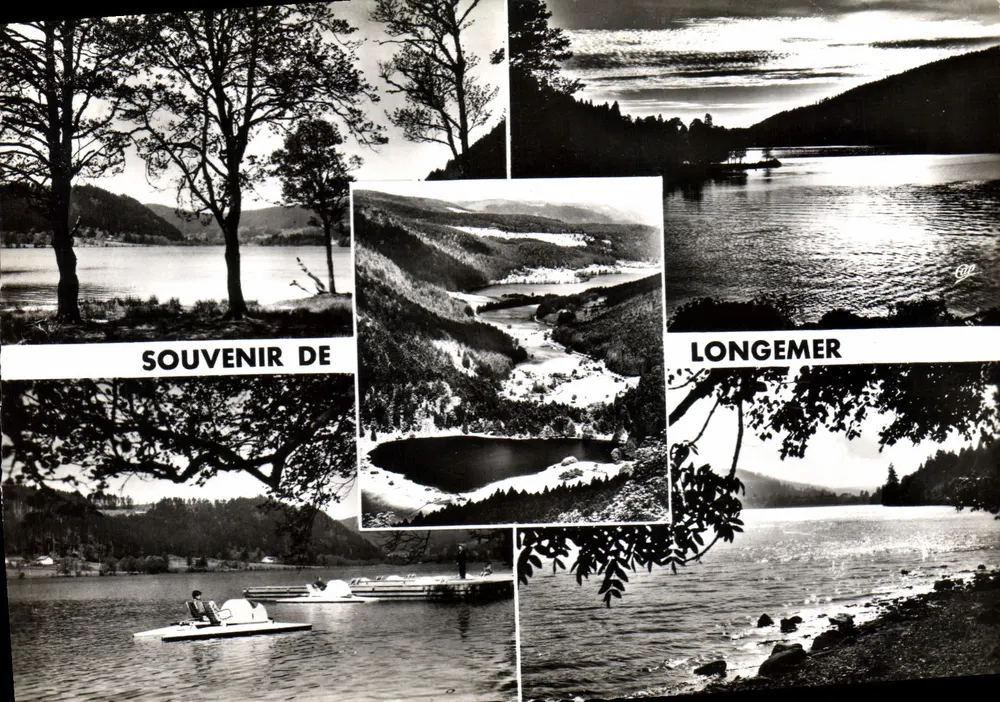 Lago de Longemer — Vale dos Lagos — editor Réal Photo - Frente
