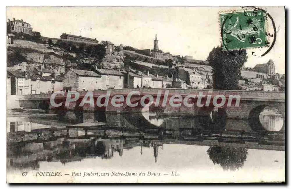 Poitiers — Pont Joubert, Richtung Notre-Dame des Dunes — LL. - Vorderseite