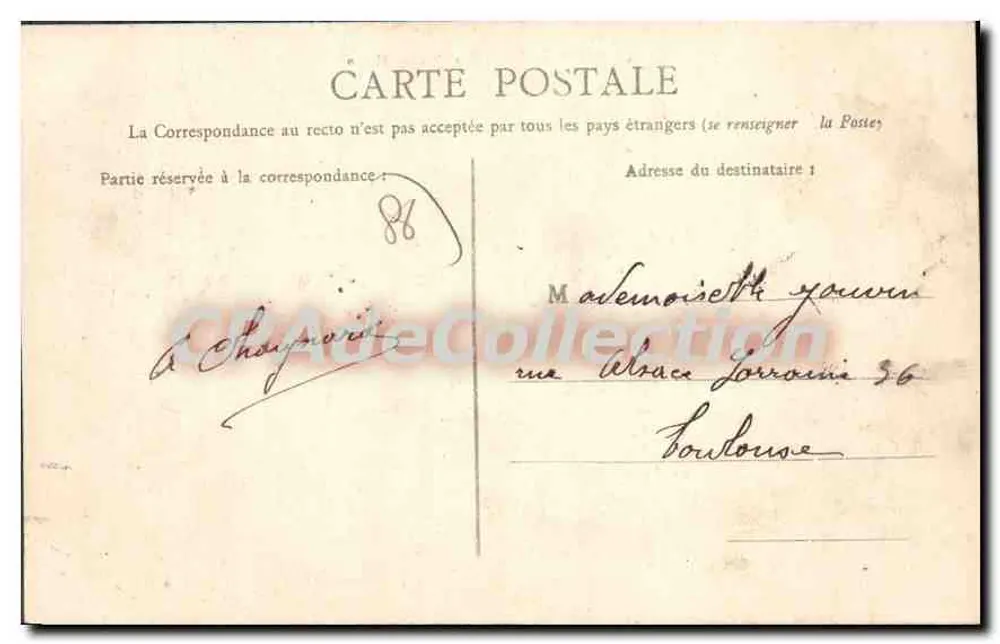 Sèvres — Rue Victor-Hugo — editor não visível - Verso