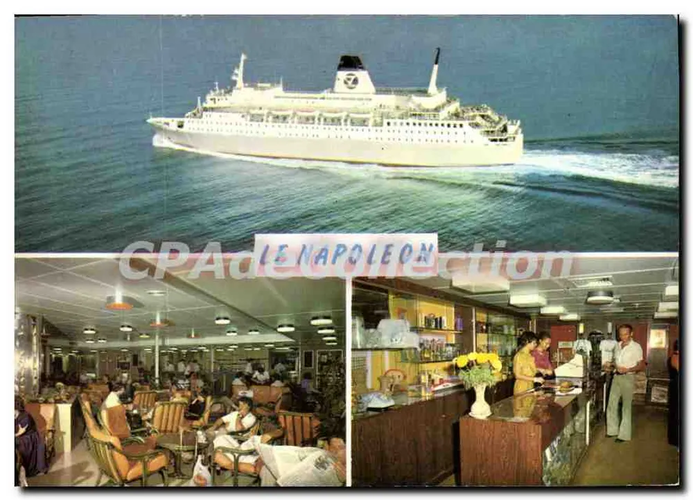 O Napoléon — Cruzeiro no mar — S.A.D. Ajaccio - Frente