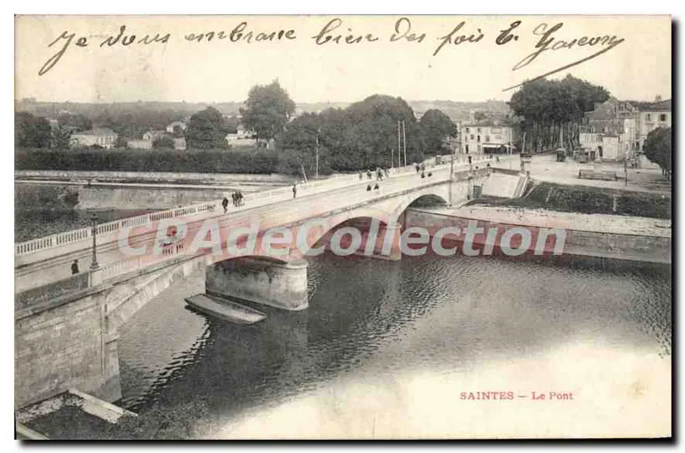 Saintes — O Ponte — editor não identificado, número de série não visível - Frente
