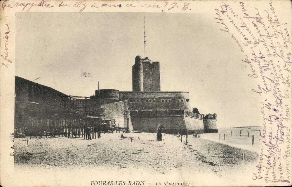 Fouras-les-Bains — O Sémaphore — F.A. 2186 - Frente