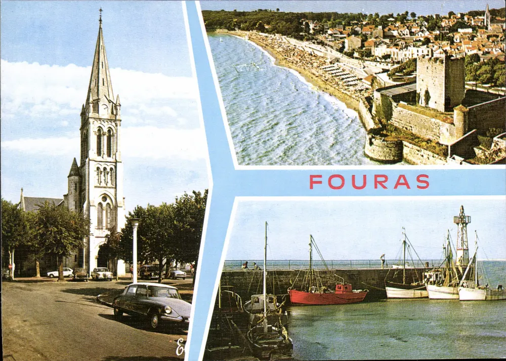 Fouras — vue panoramique — Cartes Postales Élède - Recto