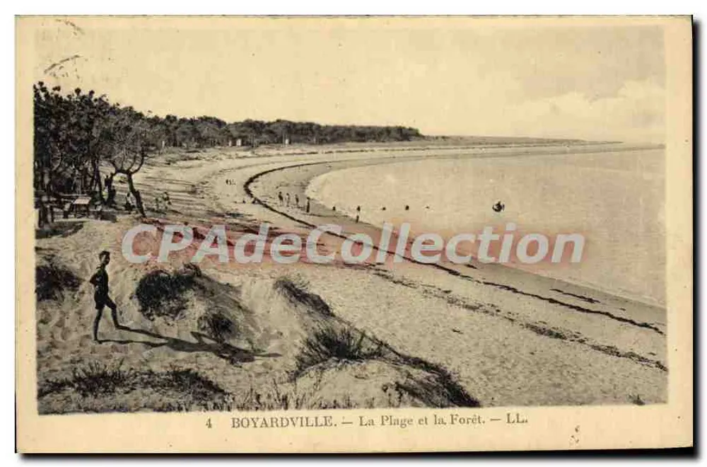 Boyardville — A Praia e a Floresta — LL. n°4 - Frente