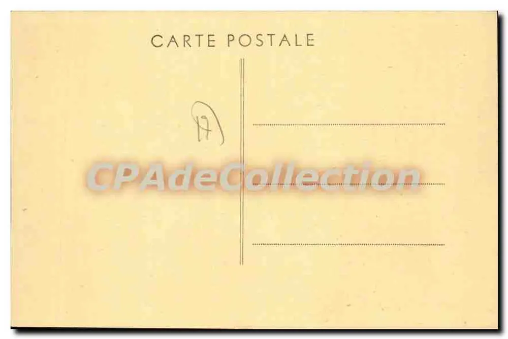 Ilha de Oléron — carta geográfica — Coll. Courtois - Verso