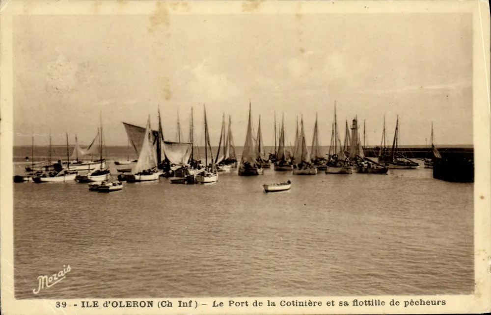 Ile d'Oléron (Ch Inf) — Der Hafen von la Cotinière und seine Fischereiflotte — Morais - Vorderseite