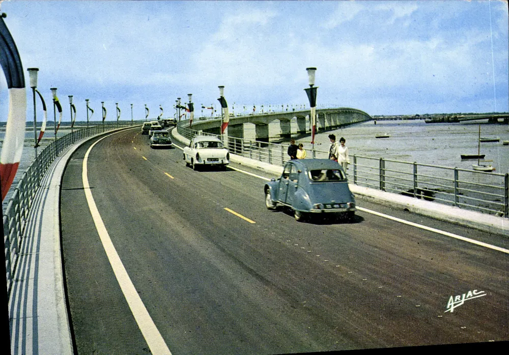 Viadukt von Oleron — eingeweiht am 21. Juni 1966 — Ausgabe ARJAC - Vorderseite