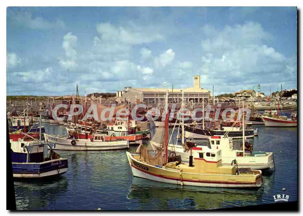 Porto de La Cotinière — Ilha de Oléron — edição IRIS - Frente