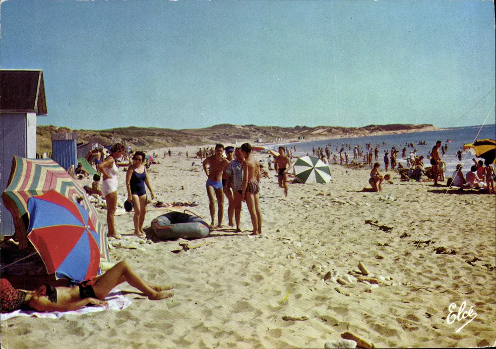 Ilha de Oléron — A Praia de Domino — Élécé - Frente