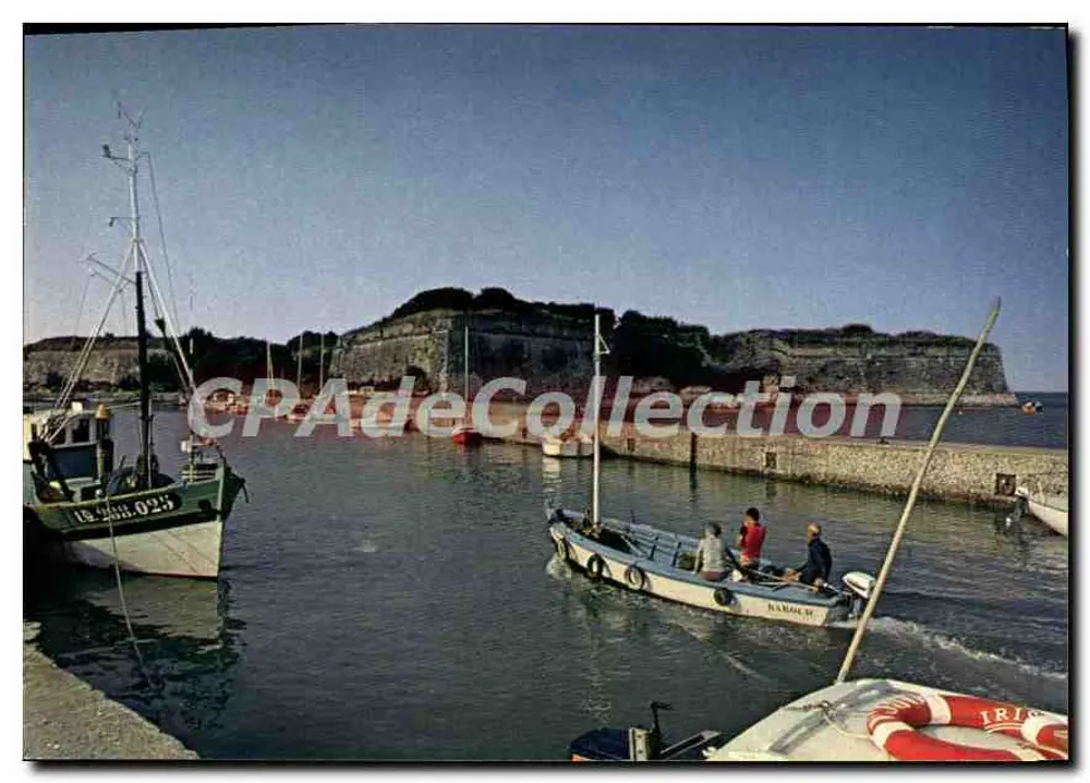 Île d'Oléron — Der Hafen und die Mauern — cap théo jac n° 171280 - Vorderseite