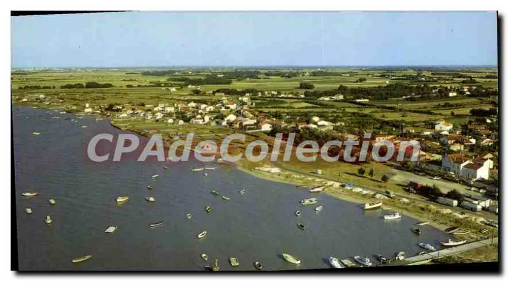 Porto das Barcas — Charente Maritime — Vista geral aérea — Edições Théolaz, Limoges - Frente