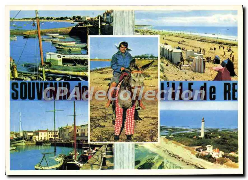 Île de Ré — Erinnerung an Île de Ré — Éditions Larrieu - Vorderseite