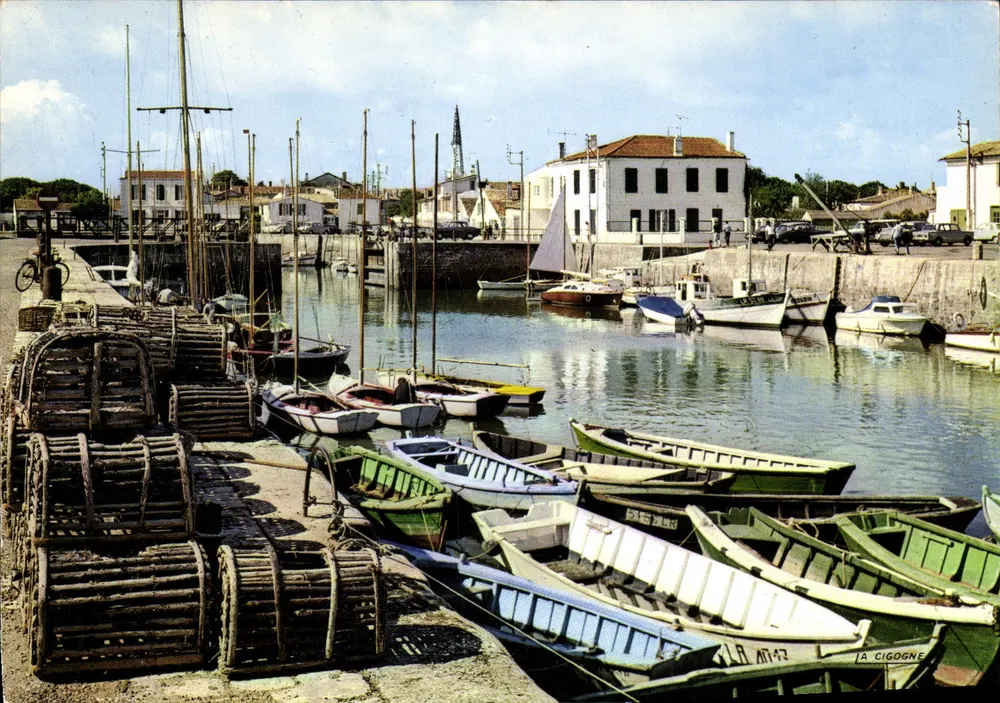 Der Hafen und das Dorf in Ars — Insel Ré (Charente-Maritime) — Hachette Editions - Vorderseite