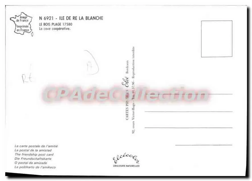 Pineau des Charentes - Cognac Vins de Pays - Direkte Verkauf — Verlag Éléé - Rückseite