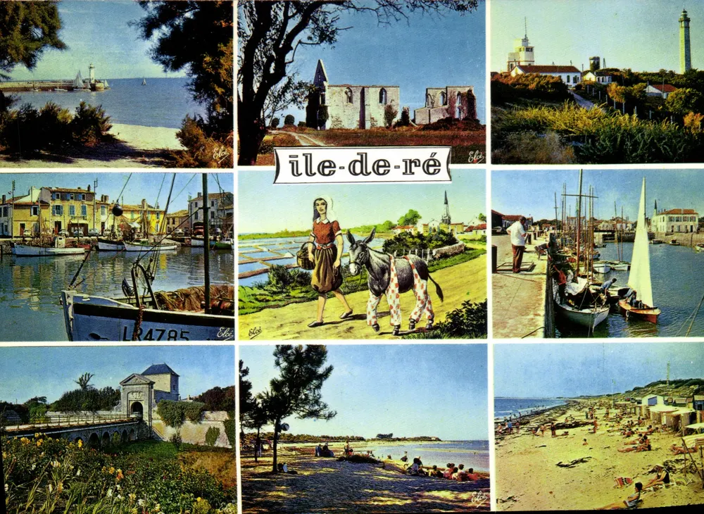 Insel Ré — Panoramablick — Élécolor - Vorderseite