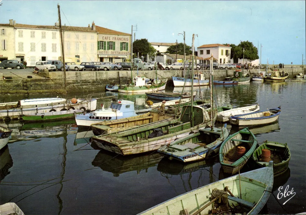 La Flotte en Ré — Ein Eck des Hafens — Élécé - Vorderseite