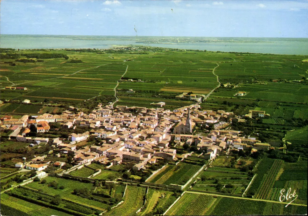 Ste-Marie en Ré — Luftbild — Élécé - Vorderseite