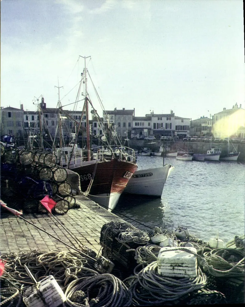 La Flotte-en-Ré — Der rechteckige Hafenbecken (1773) — IRIS cap thegjac - Vorderseite