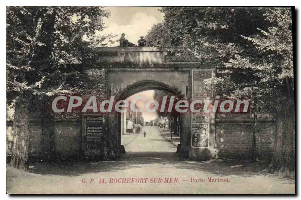 Rochefort-sur-Mer — Porte Martrou — Continental - Voorkant