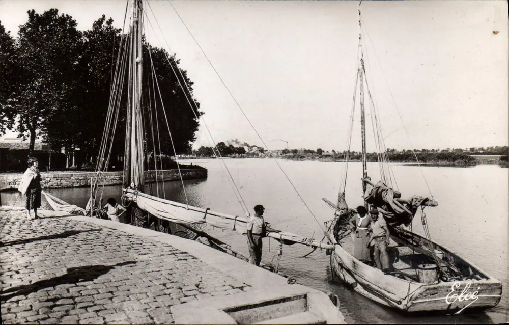 Les Lods da Charente — Rochefort-sur-Mer — Editor Élèe, n°2100 - Frente