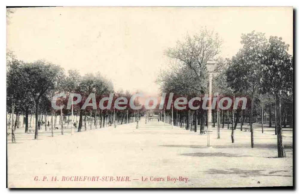Rochefort-sur-Mer — O Cours Roy-Dry — G.P. 14 - Frente