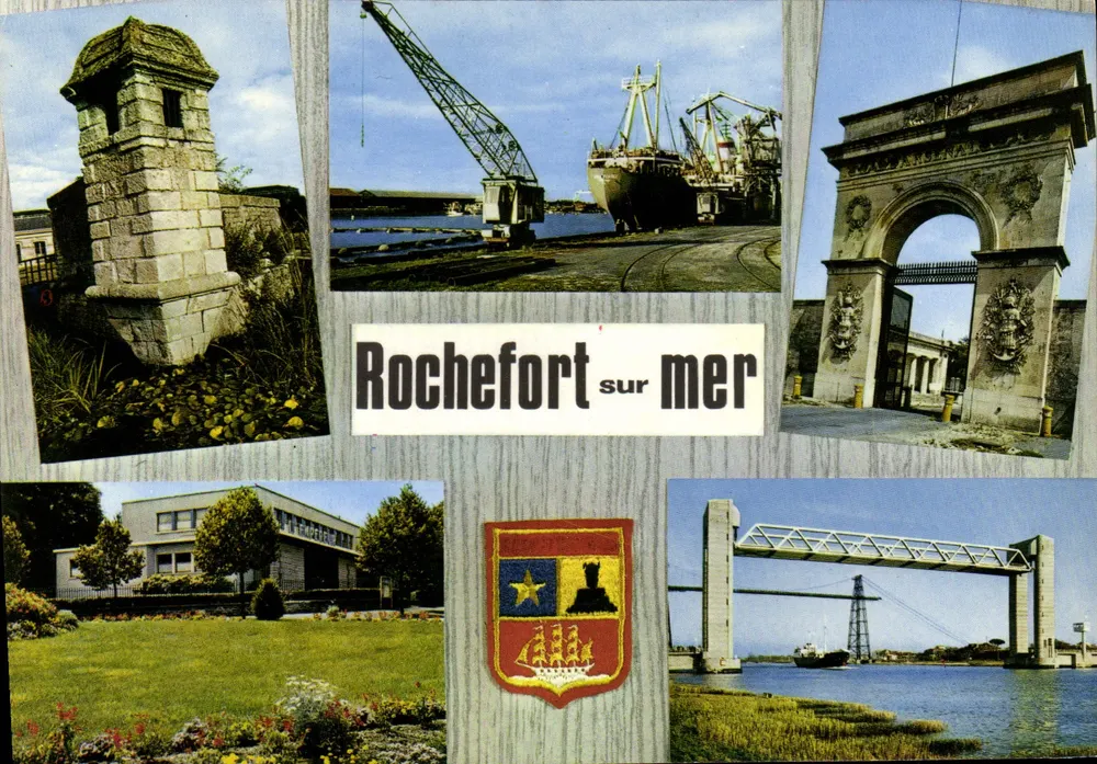 Rochefort-sur-Mer — Panoramische Ansicht — Verlag Théoclac - Vorderseite