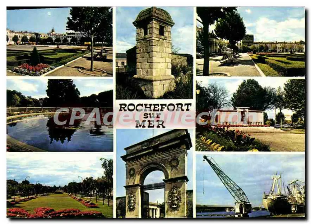 Rochefort-sur-Mer — Panoramablick — CAP-THEOAC Éditions Rennes - Vorderseite