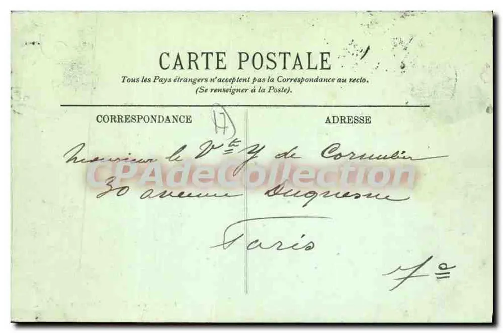 La Rochelle — Ansicht vom Parc Charruyer — LL. n°37 - Rückseite