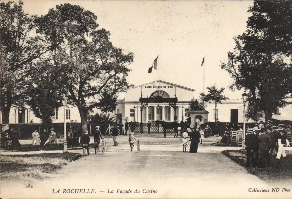 La Rochelle — Fachada do Casino — Collections ND Phot, n°180 - Frente