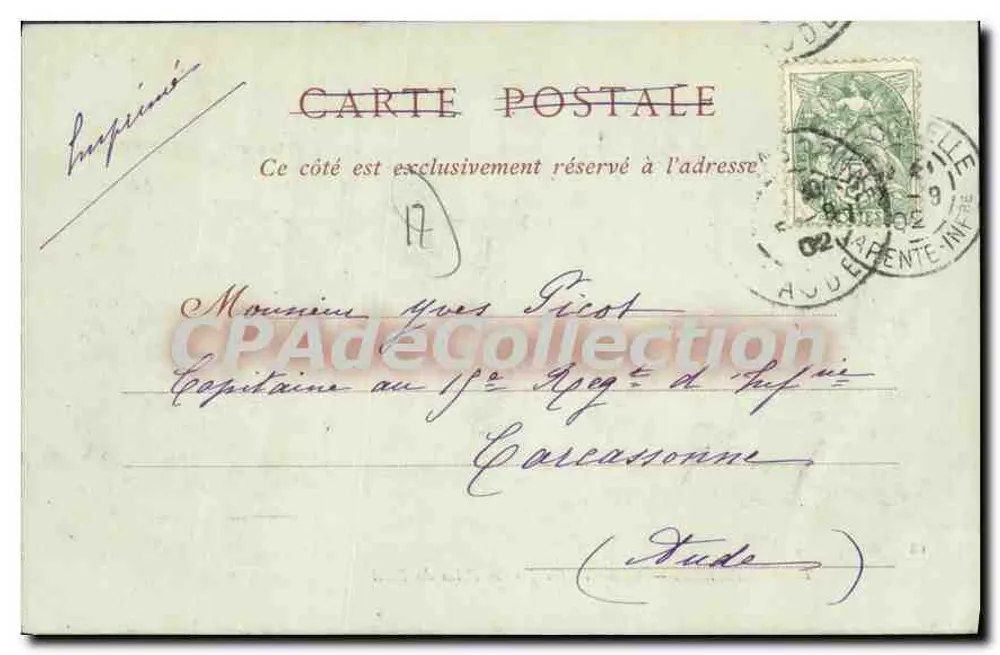 LA ROCHELLE — Casino und Gärten der Bains du Mail — Collections ND. Phot. n°68 - Rückseite